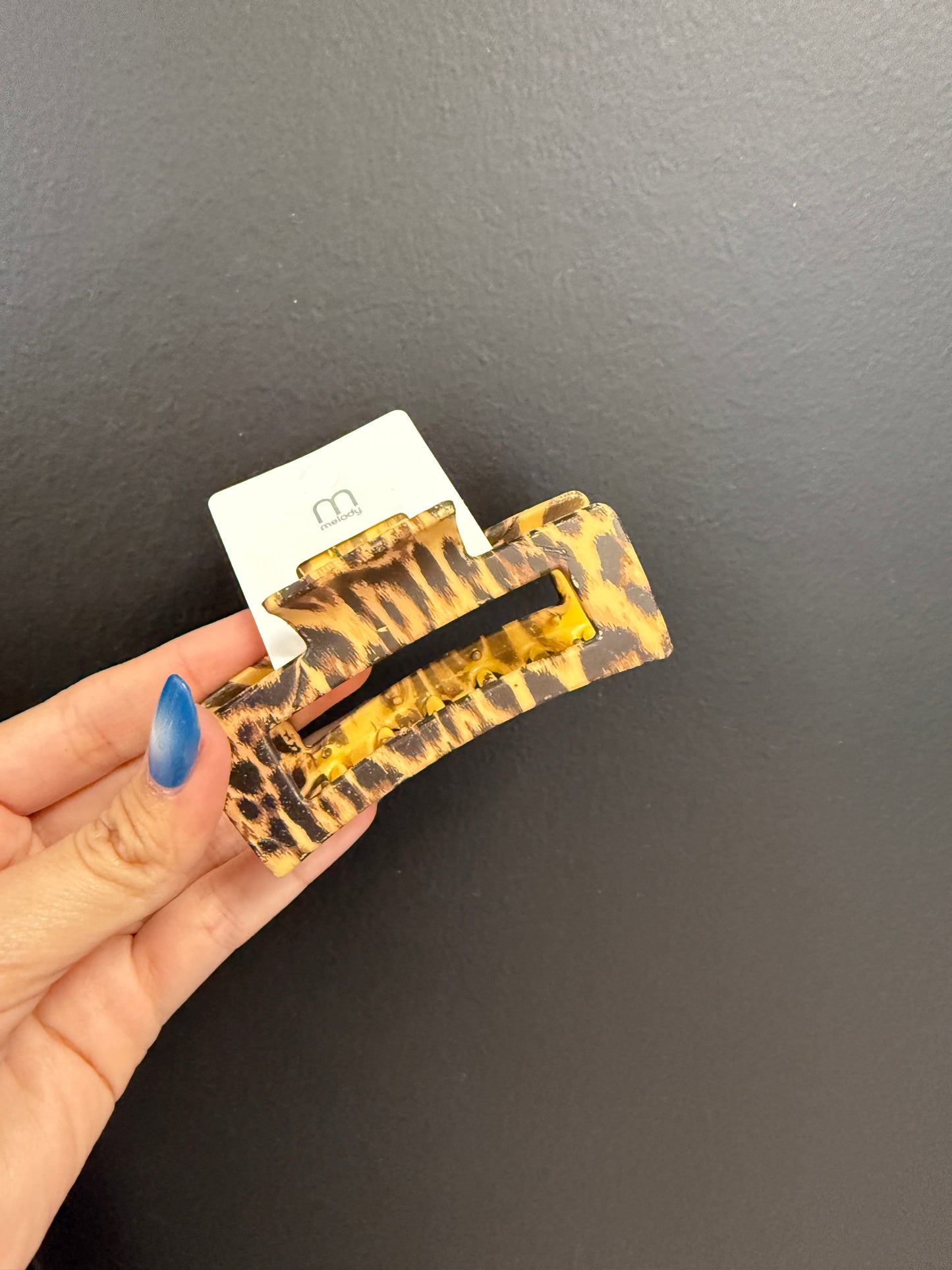 Leopard Claw Clip