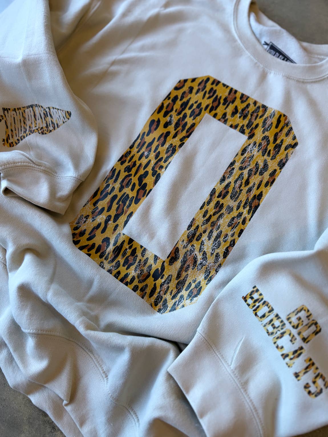 Custom #1 Fan™ Leopard | Gameday | Graphic Tee