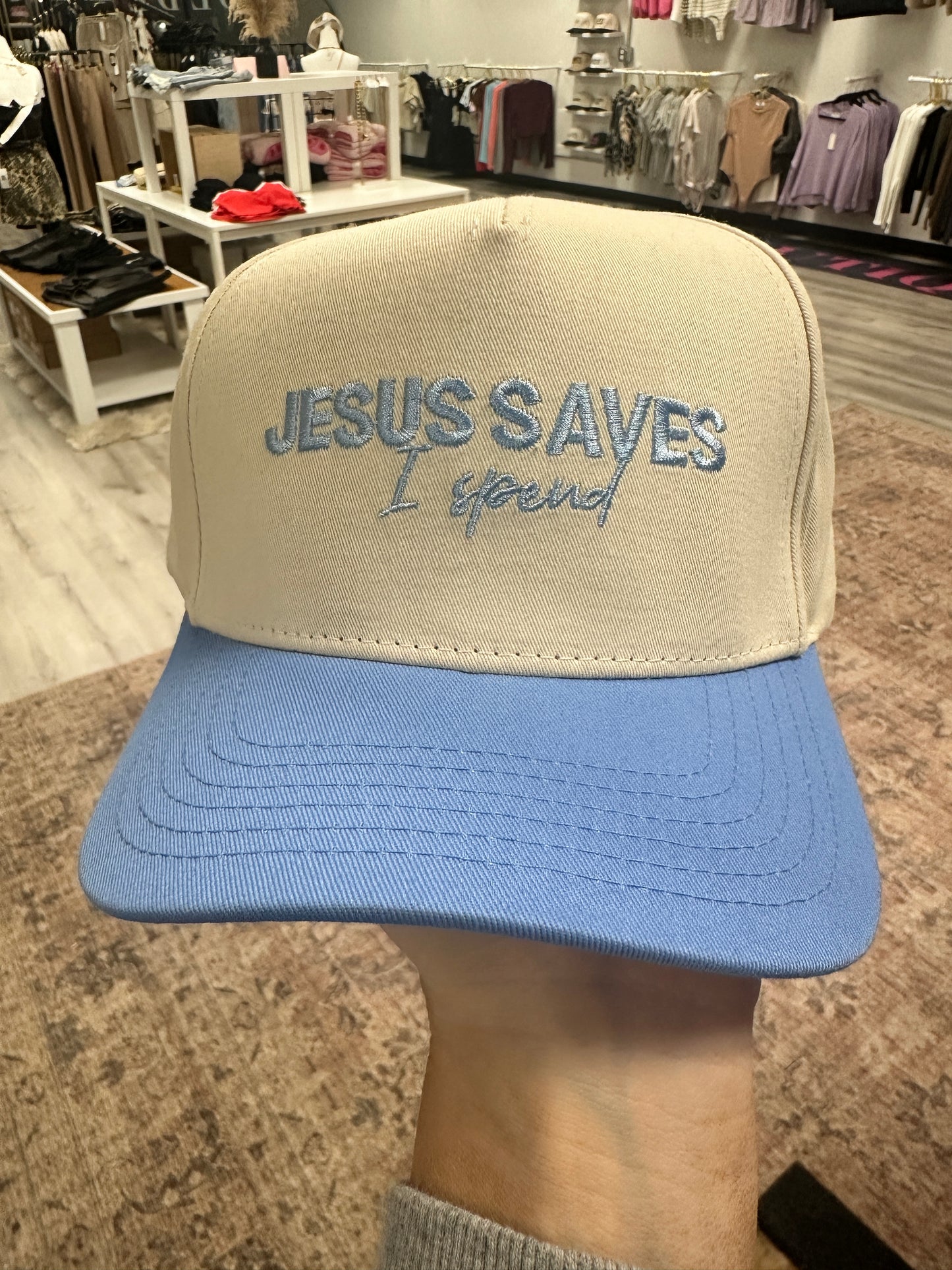 Jesus Saves- I Spend