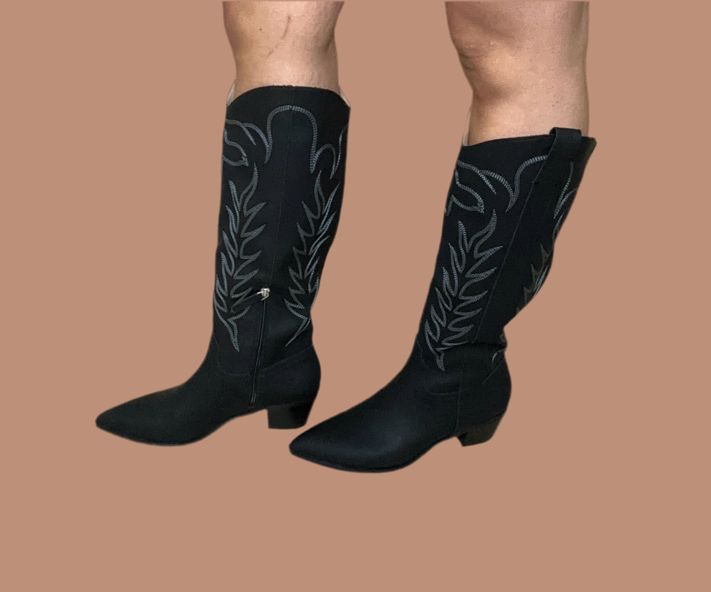 Black Cowboy Boots