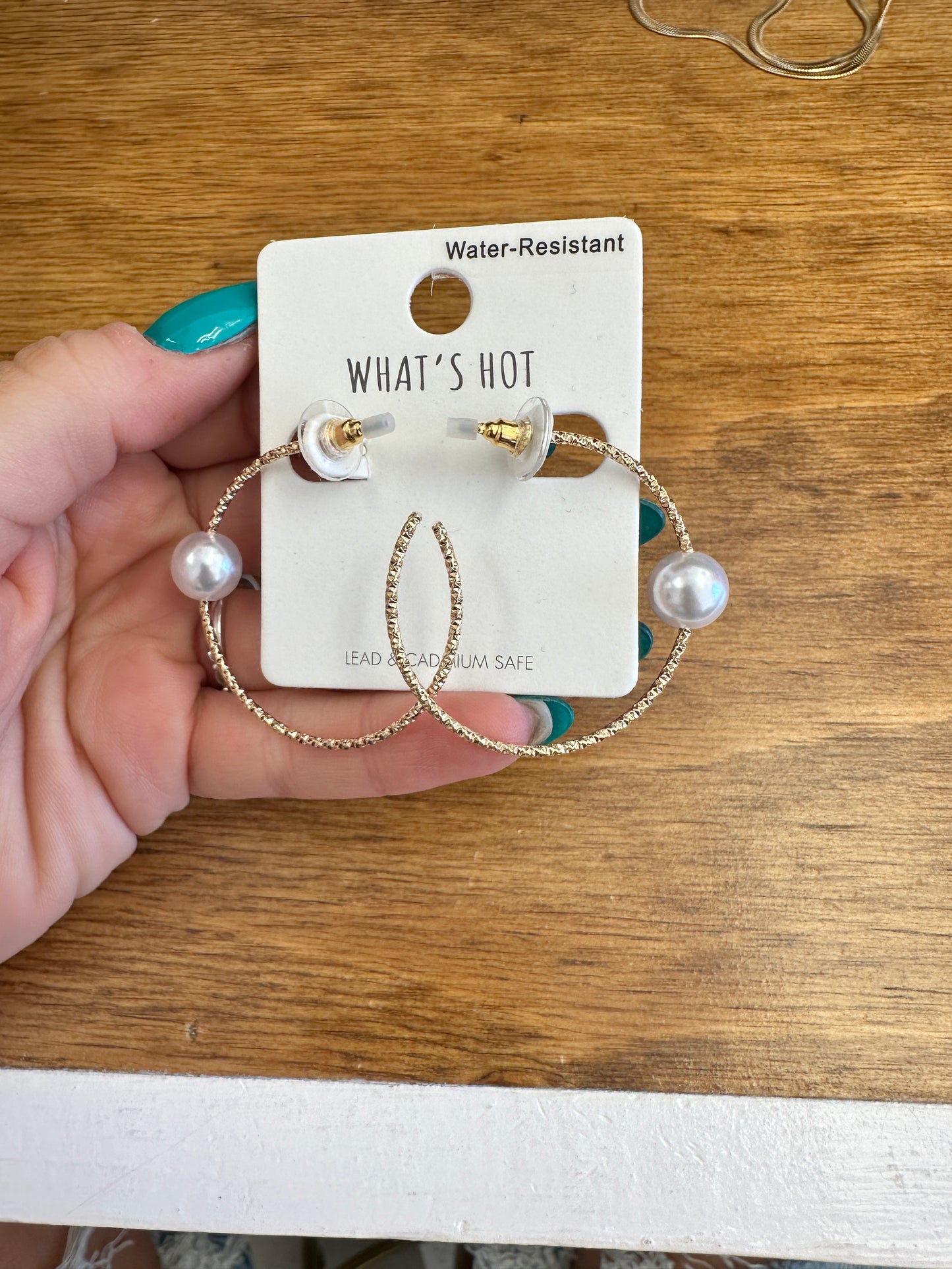 Pearl It Up Hoops