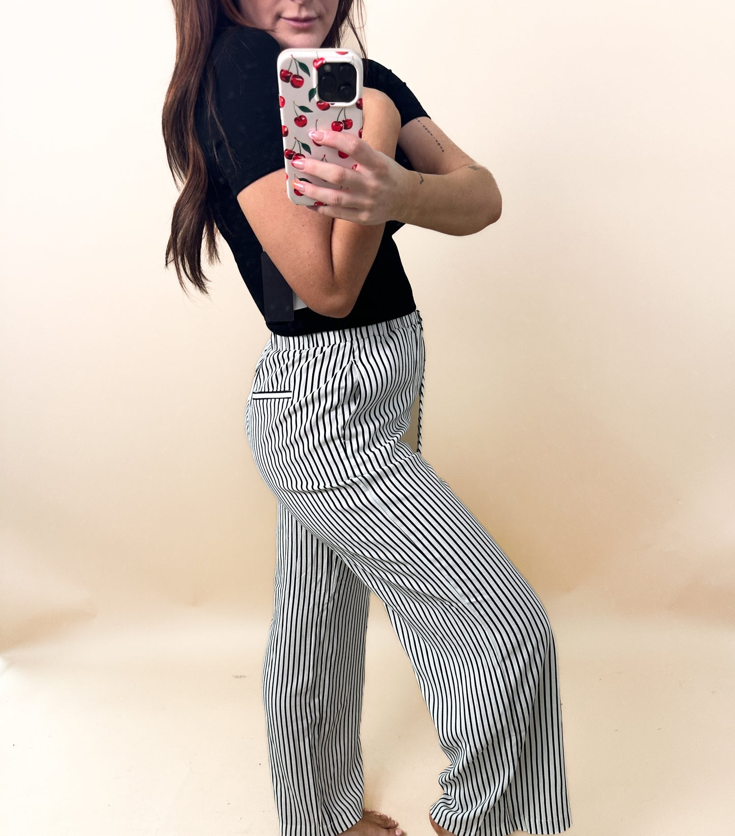 Stripe It Elastic Pants