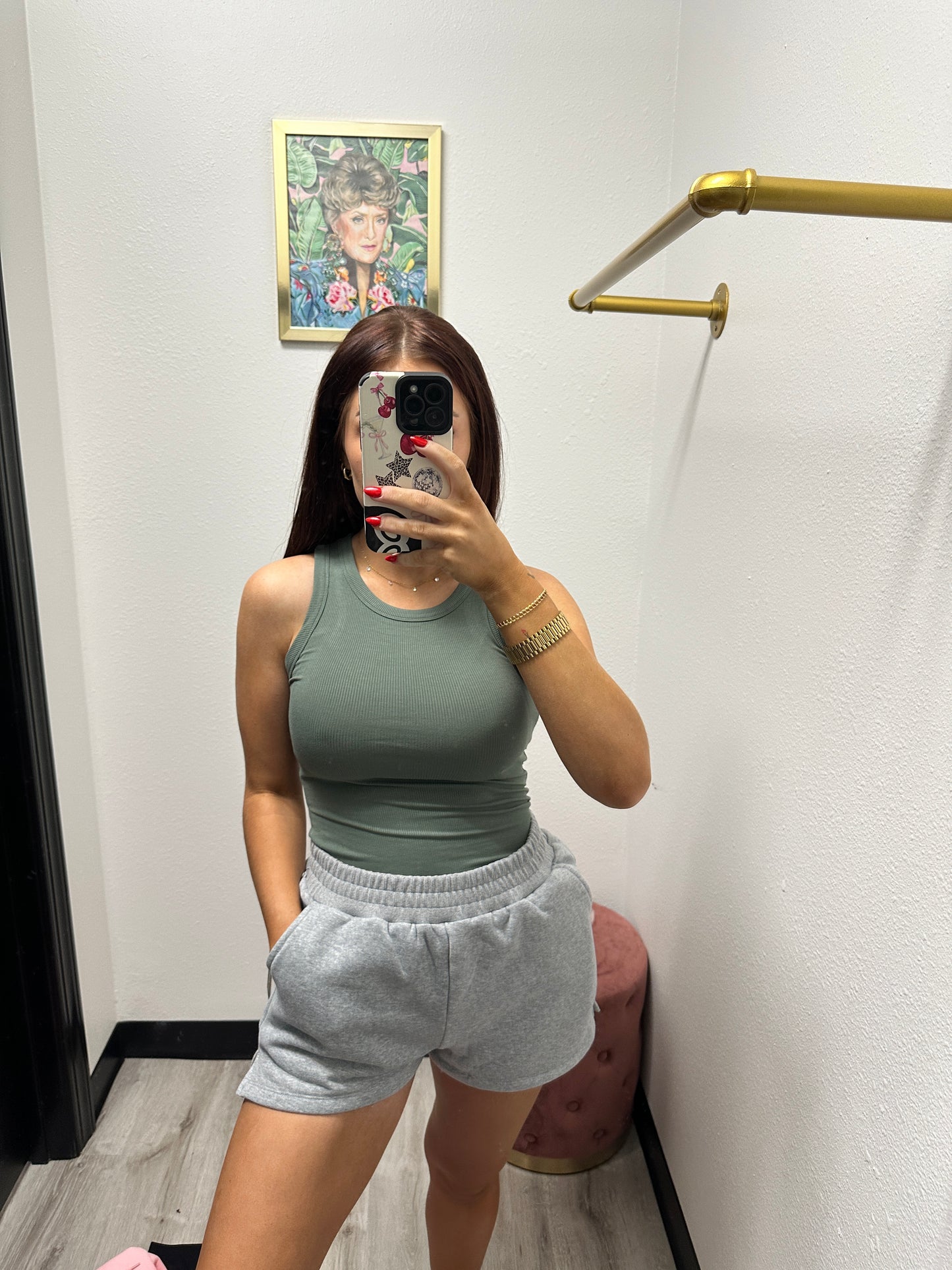 Grey Sweat Shorts