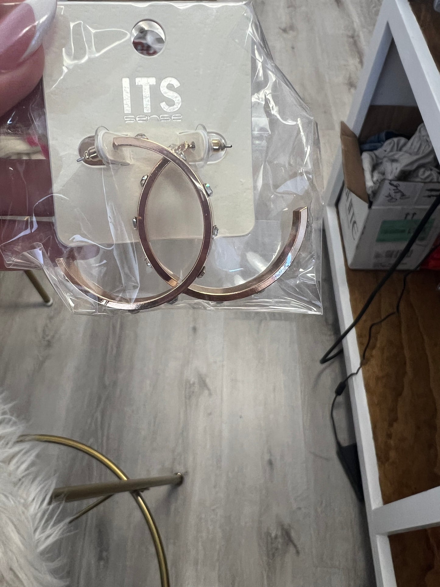 Rhinestone Hoop