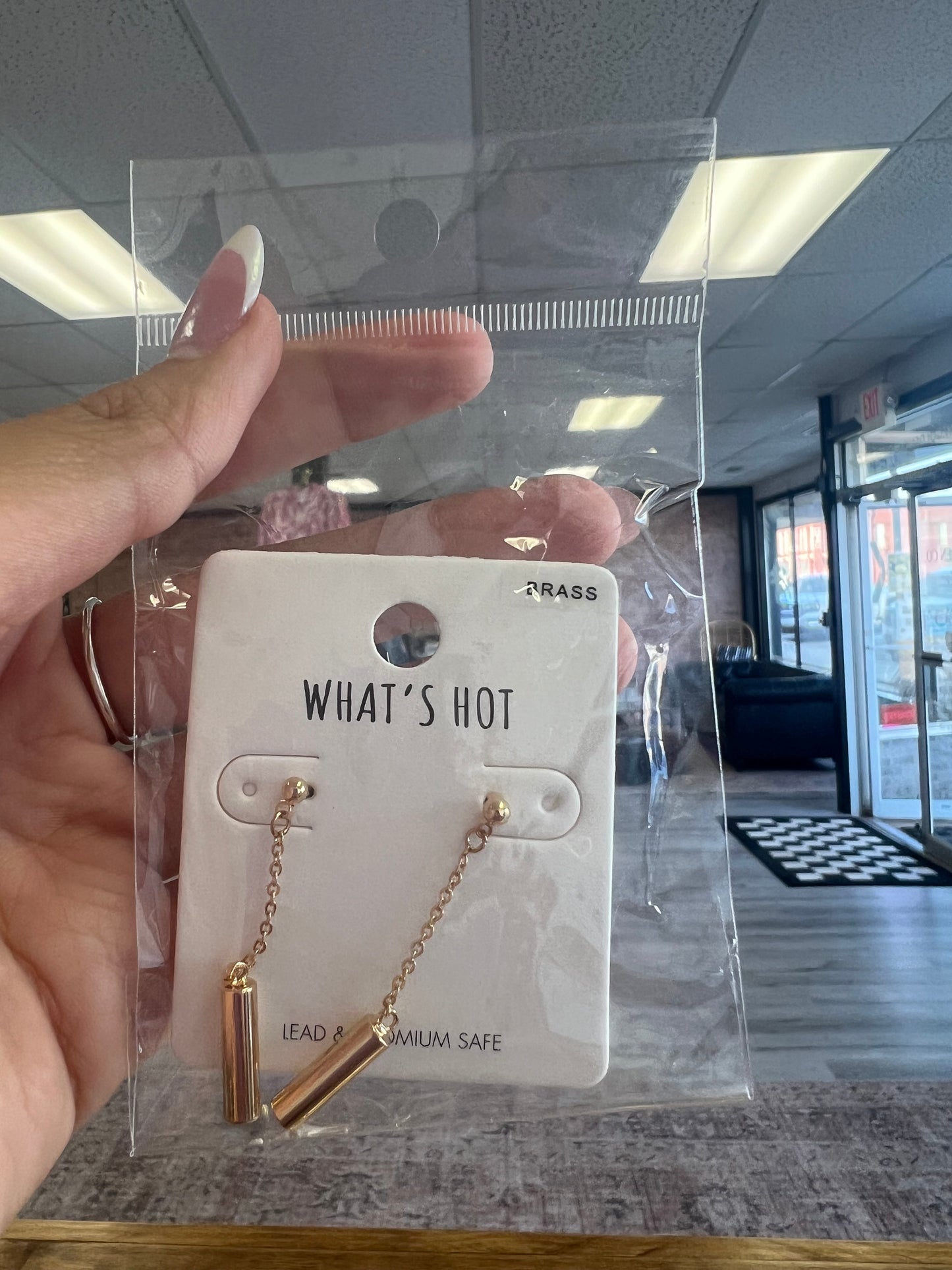 Bar Dangle Earrings