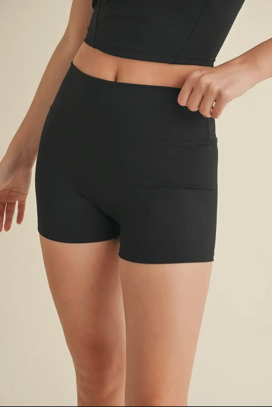 Mid-Rise Mini Shorts