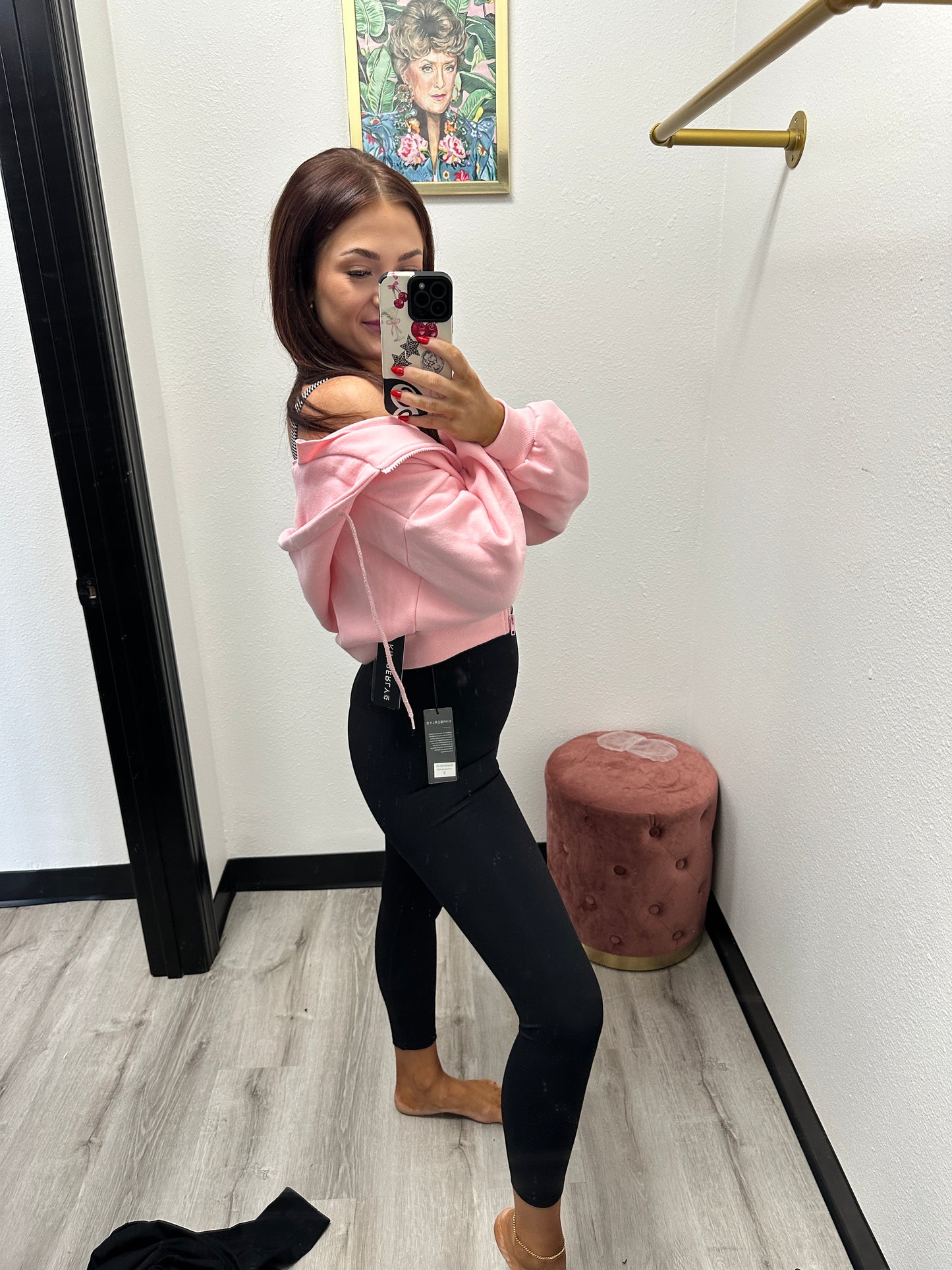 No Front Seam Leggings - Black