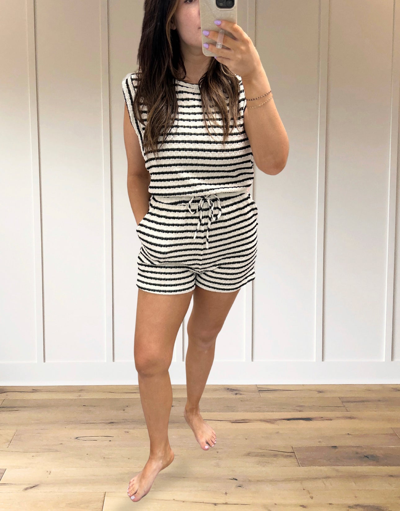 Striped Romper