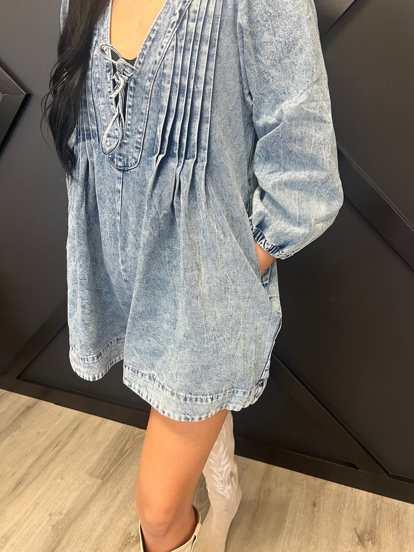 Jules Denim Romper