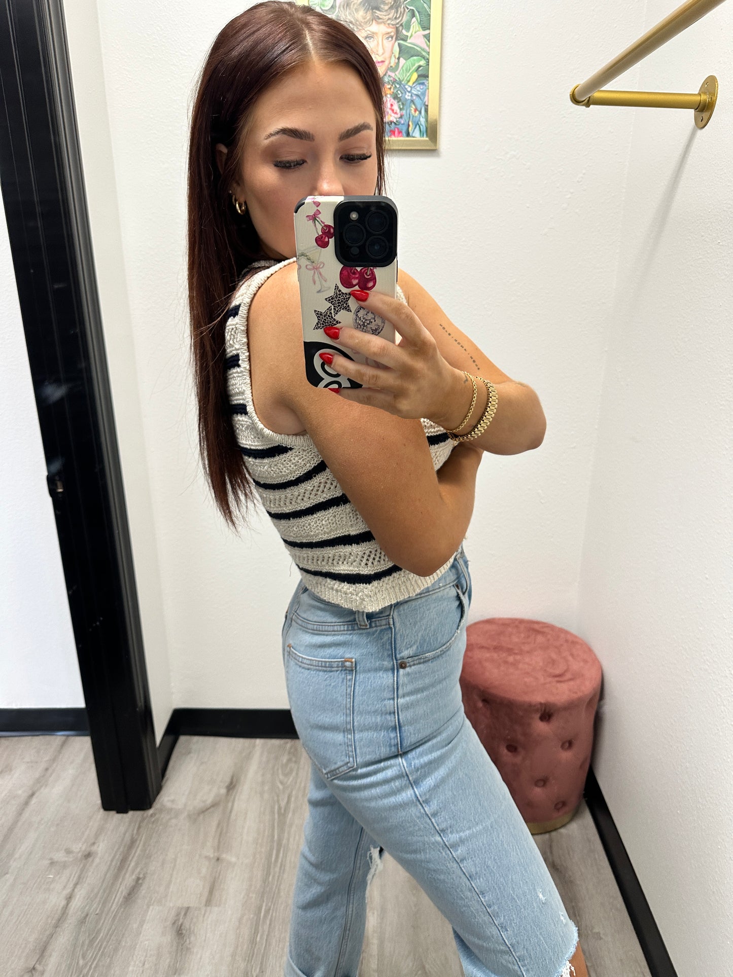 Striped Sweater Vest