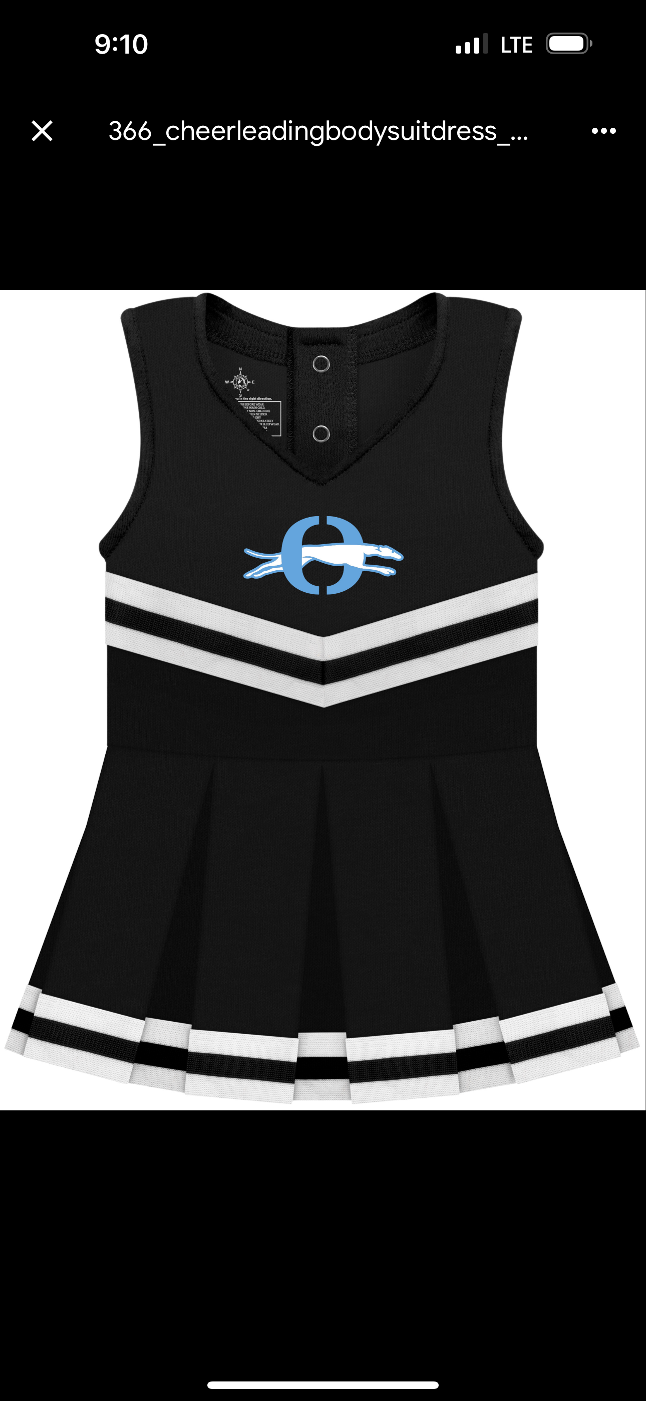 INFANT CHEER SUIT - PRE ORDER