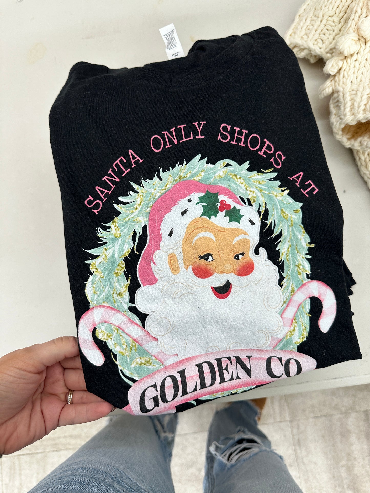 Santa Only Shops At GC