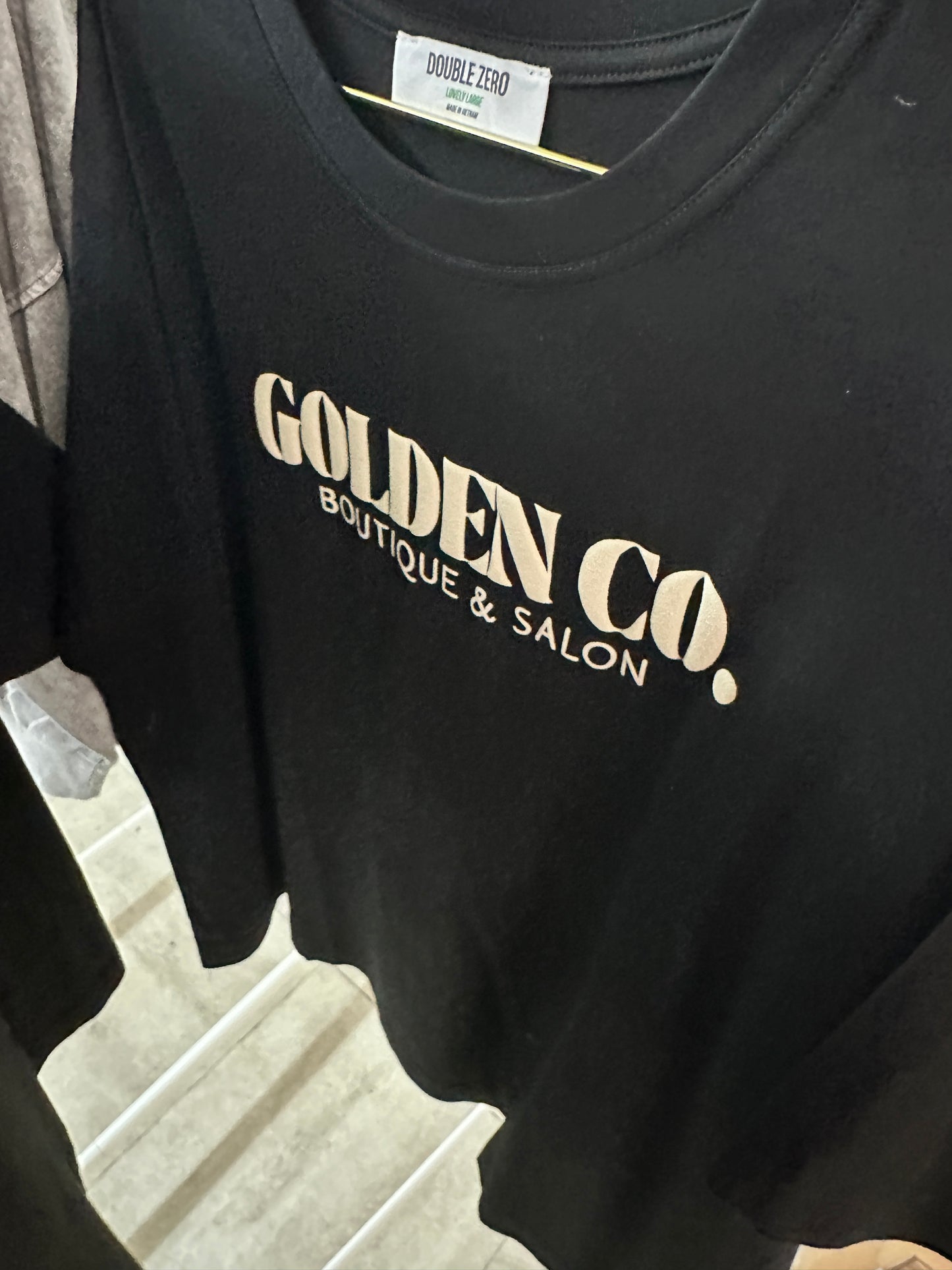 Golden Co. Tan on Black