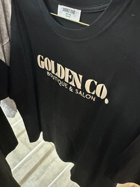 Golden Co. Tan on Black