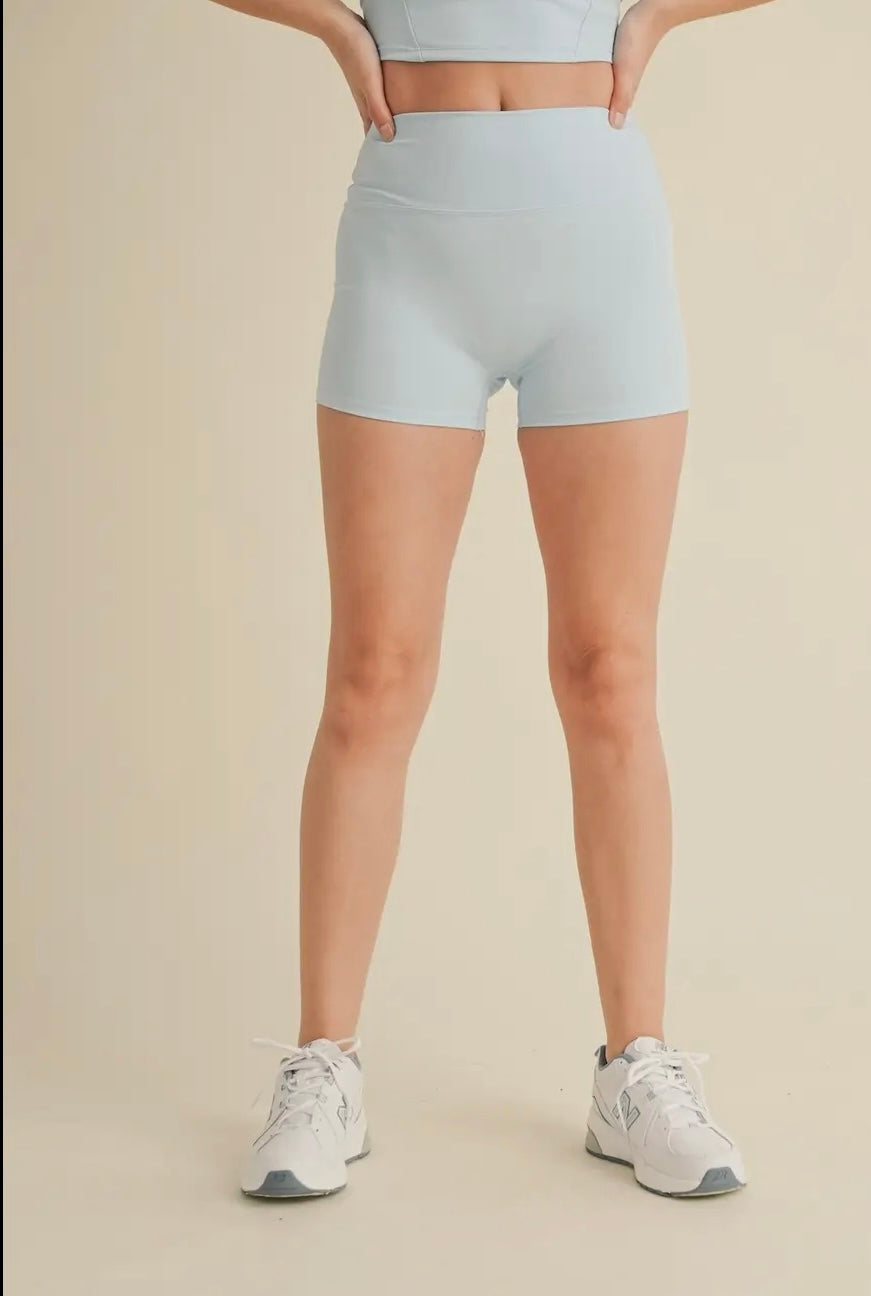 Mid-Rise Mini Shorts