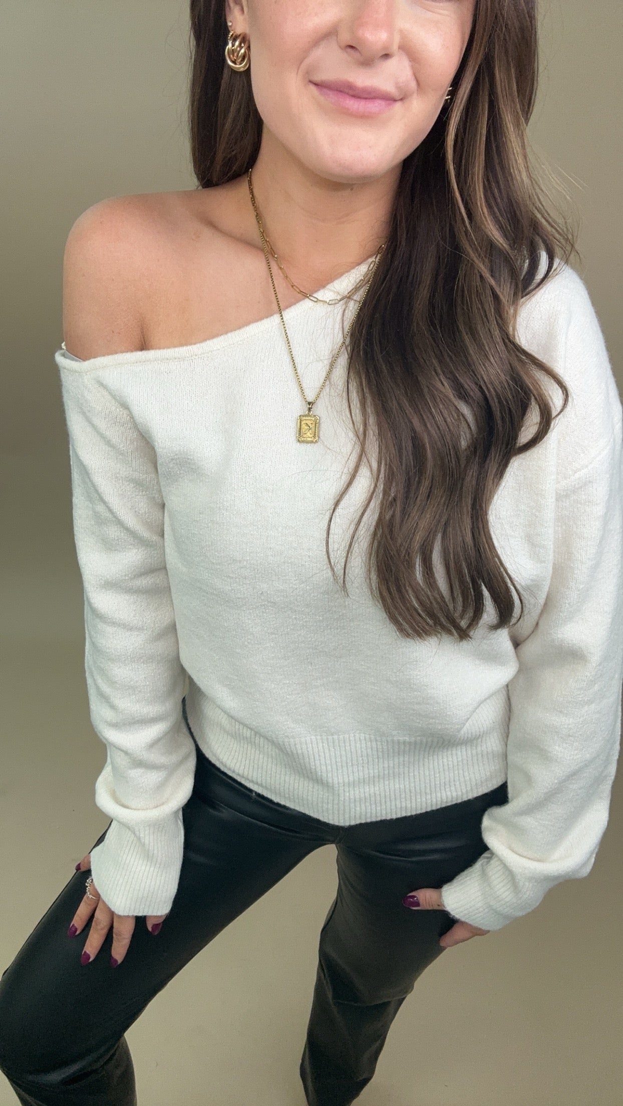 Lola Off Shoulder Sweater