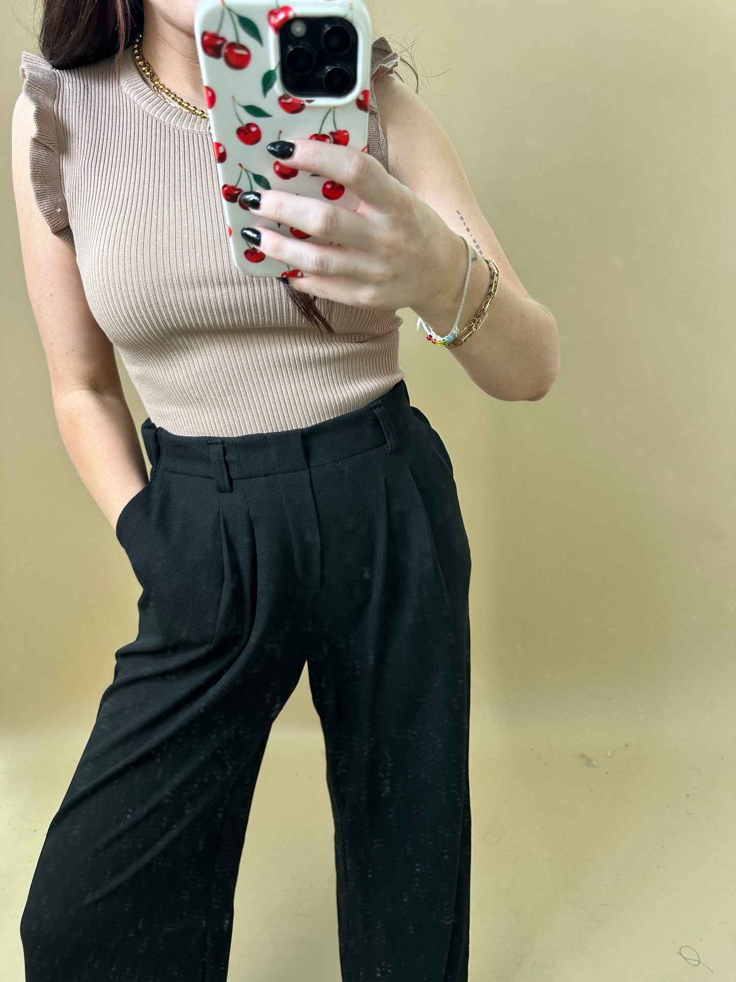 Flutter Sleeve Tank