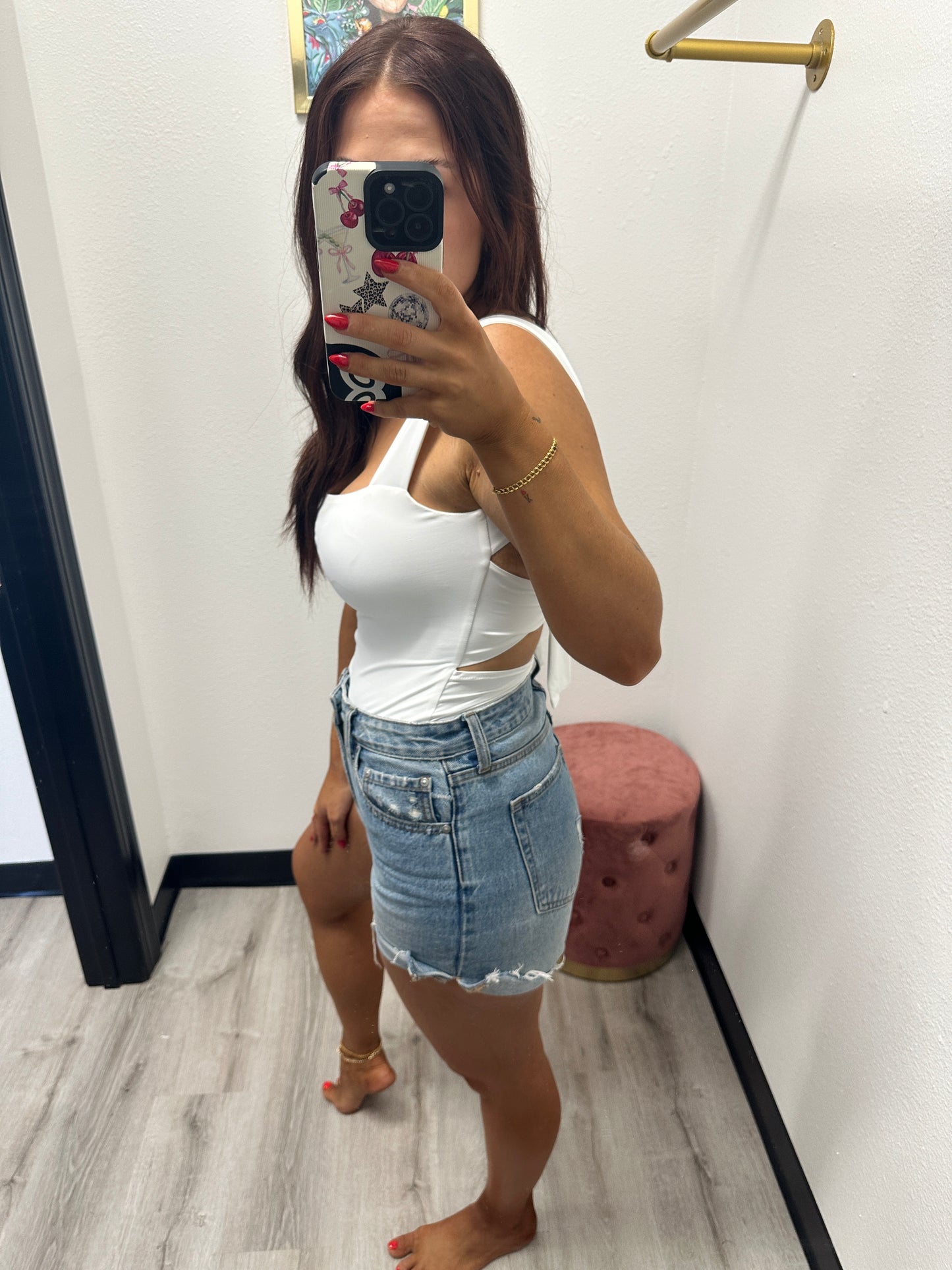 Open Tie Back Bodysuit