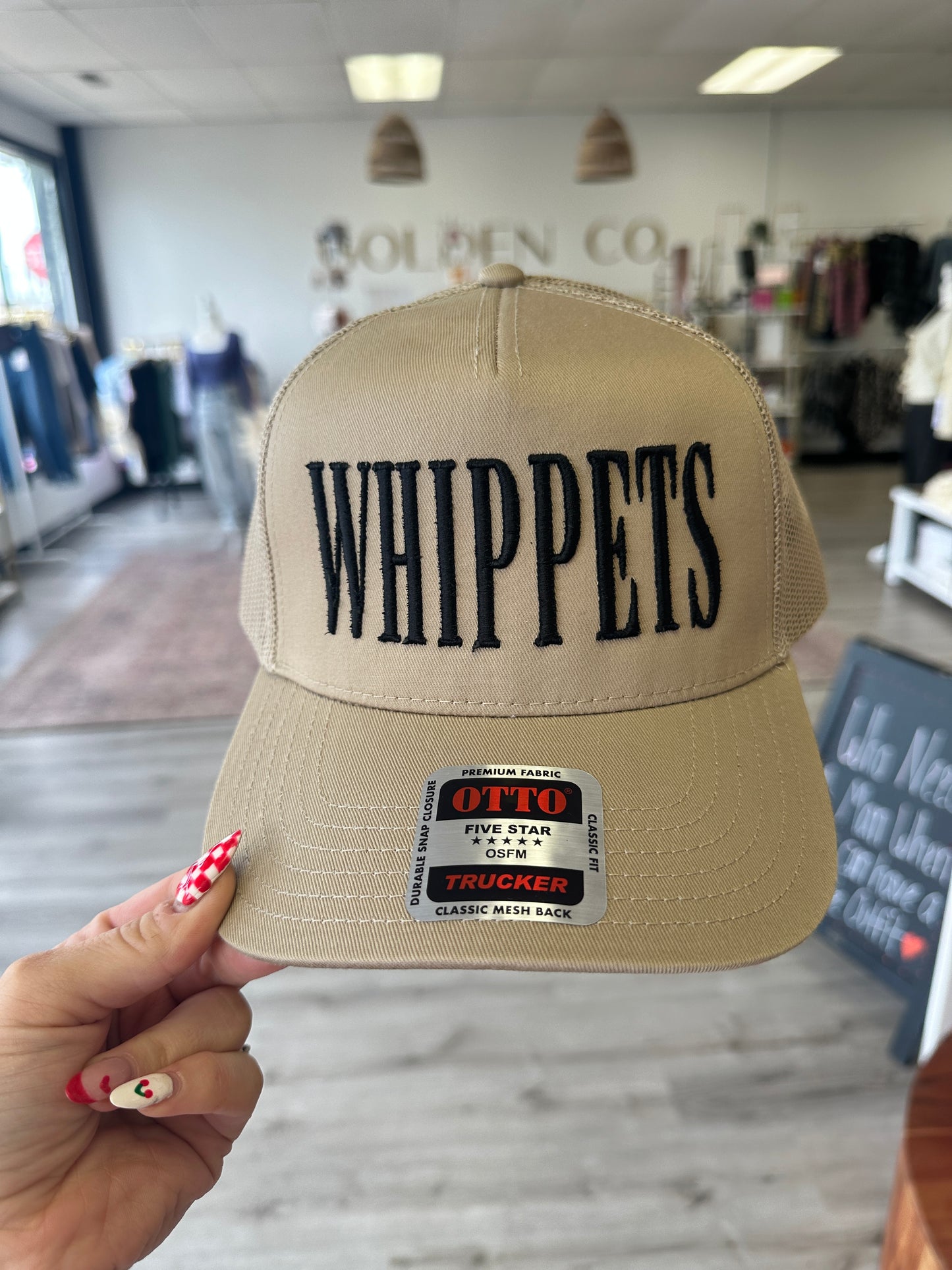 Whippets 3D Trucker