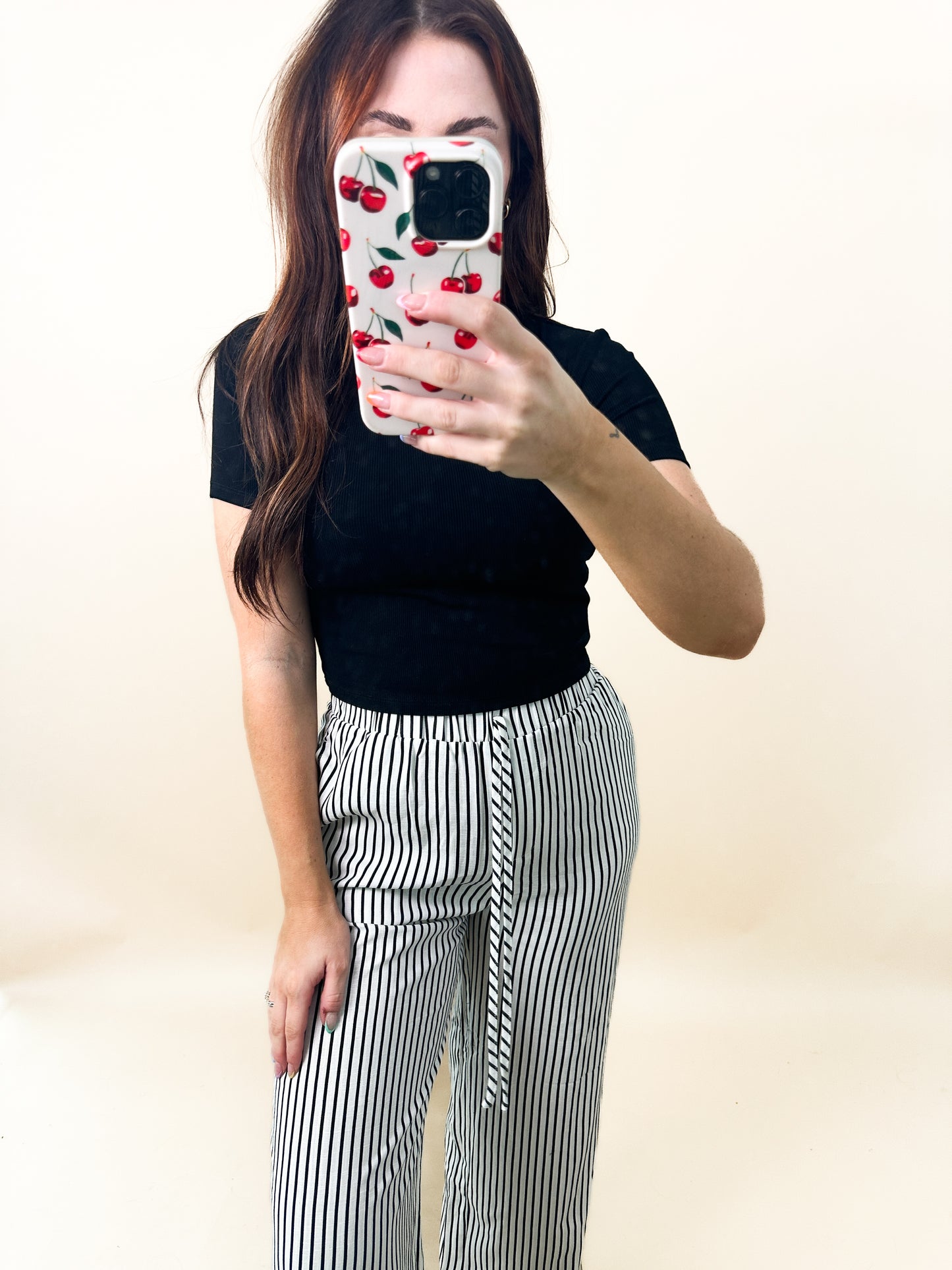 Stripe It Elastic Pants