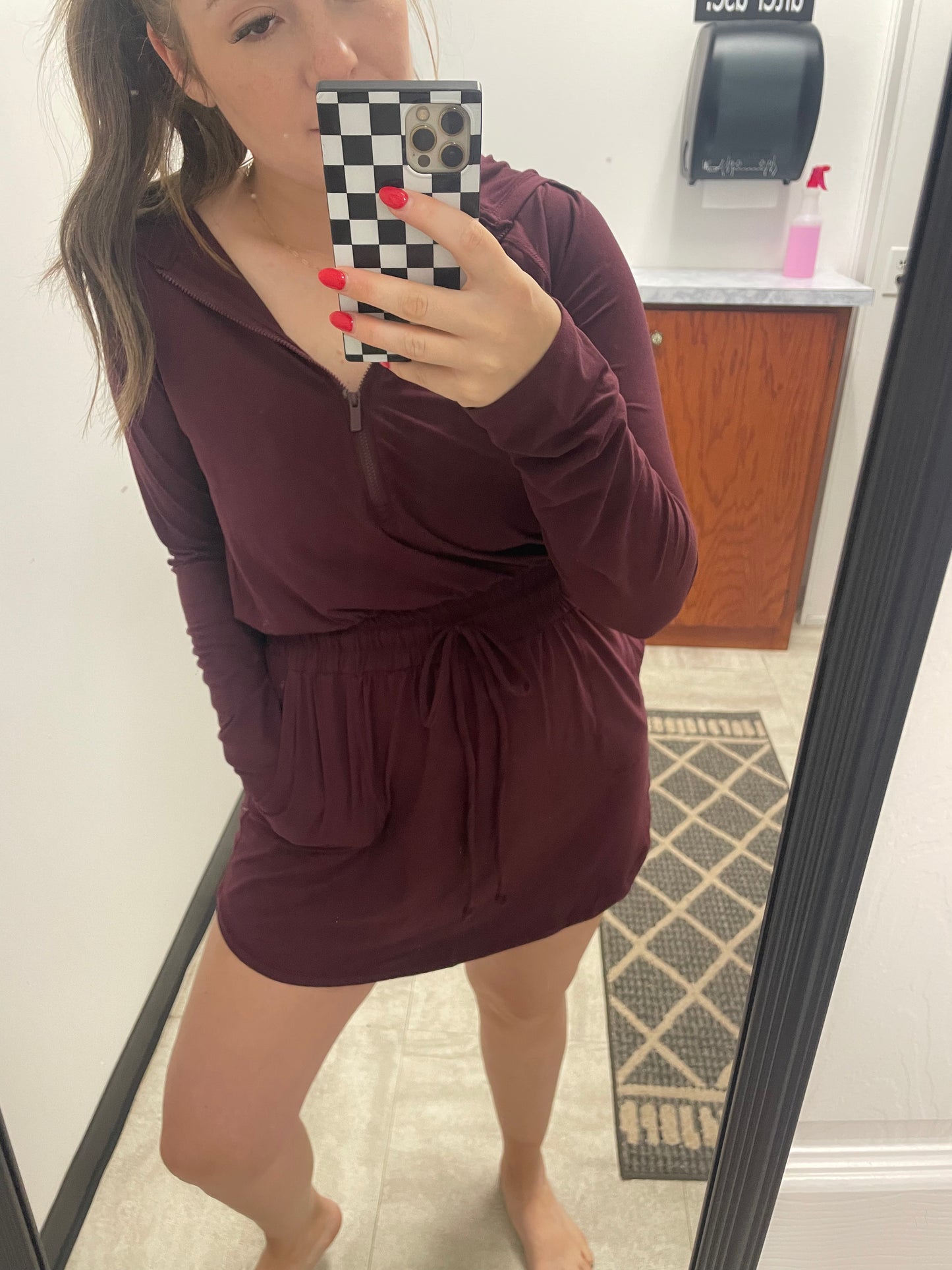 Long Sleeve Active Romper