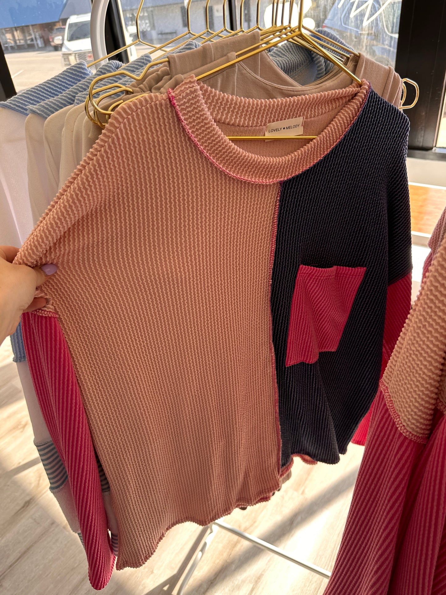 Color Block Top
