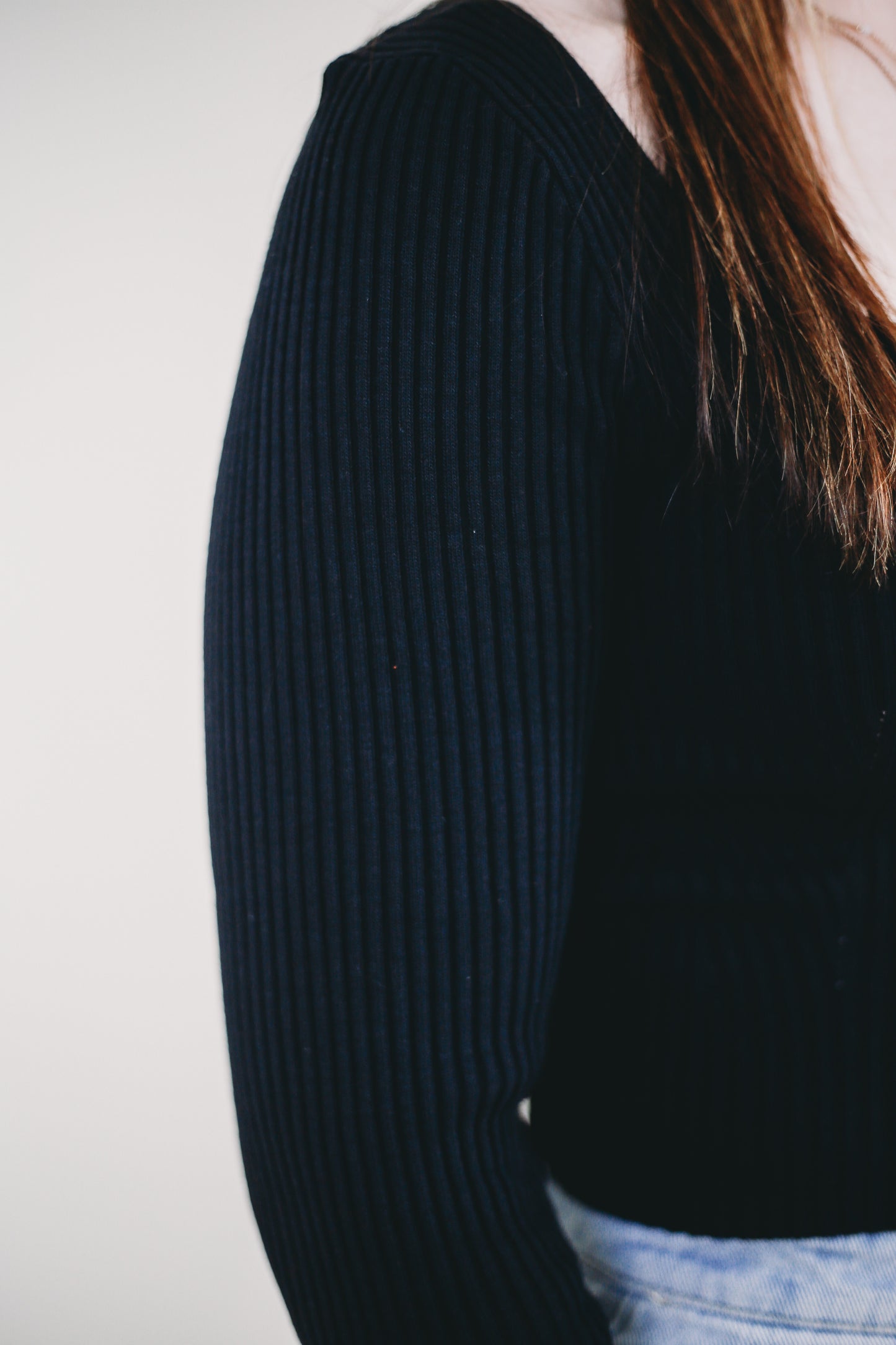 Sweetheart Cropped Sweater