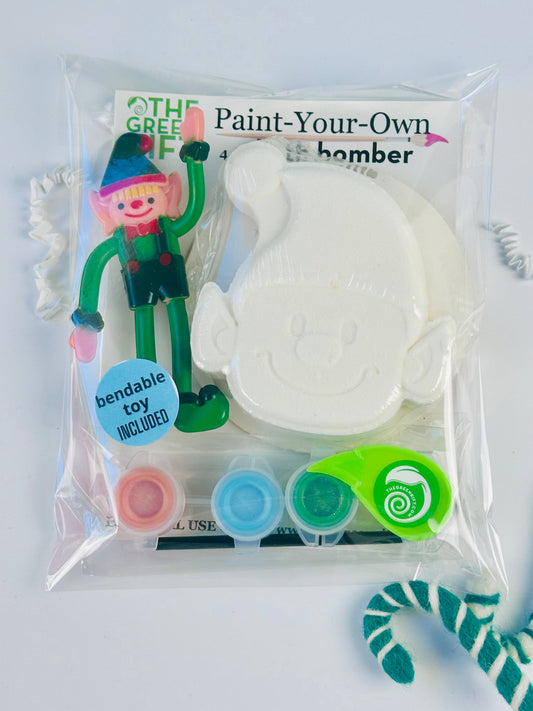 BOY Elf Bath Bomb Paint-Your-Own Set, Holiday, Seasonal