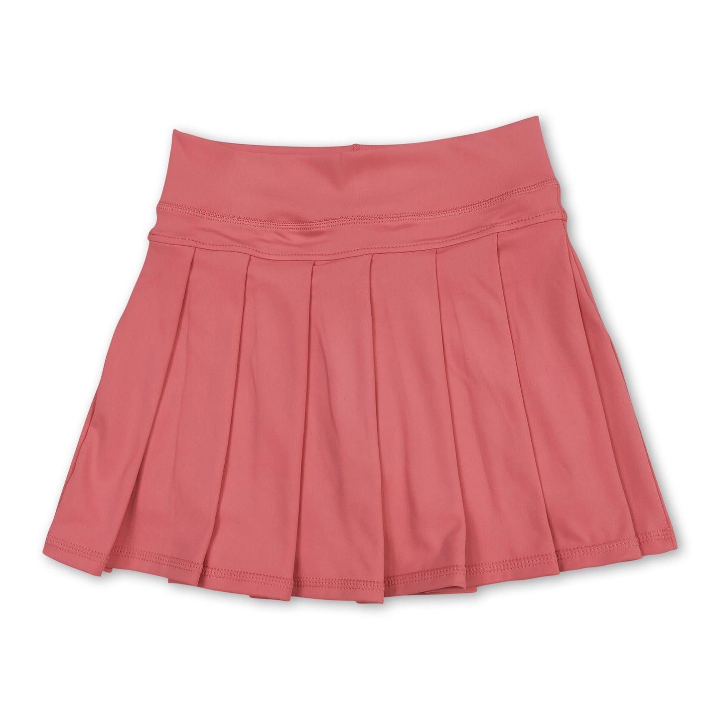 Black high waist kids girls summer activewear skorts