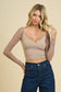 53705 - OVERLAP JERSEY LONG SLV TOP
