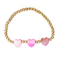 Triple Heart Bracelet