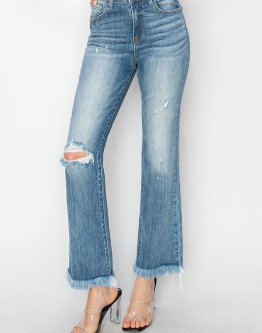 Risen High Rise Bootcut Jeans