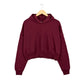 H1004 Premium Blank Cropped Hoodie