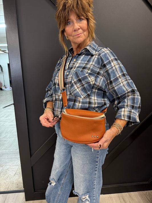 Tan Crossbody