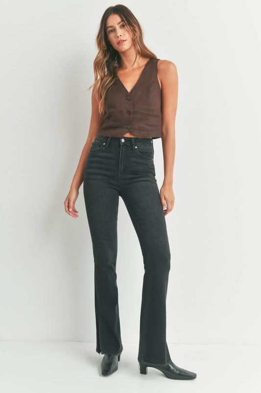 High Rise Outer Slit Flare