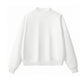 Unisex Cozy Fleece Half-High Neck Sweatshirt