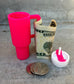 Plastic Tumbler Keychain with Removable Lid