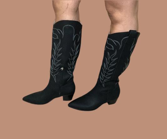 Black Cowboy Boots