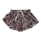 Black bow kids girls summer active shorts