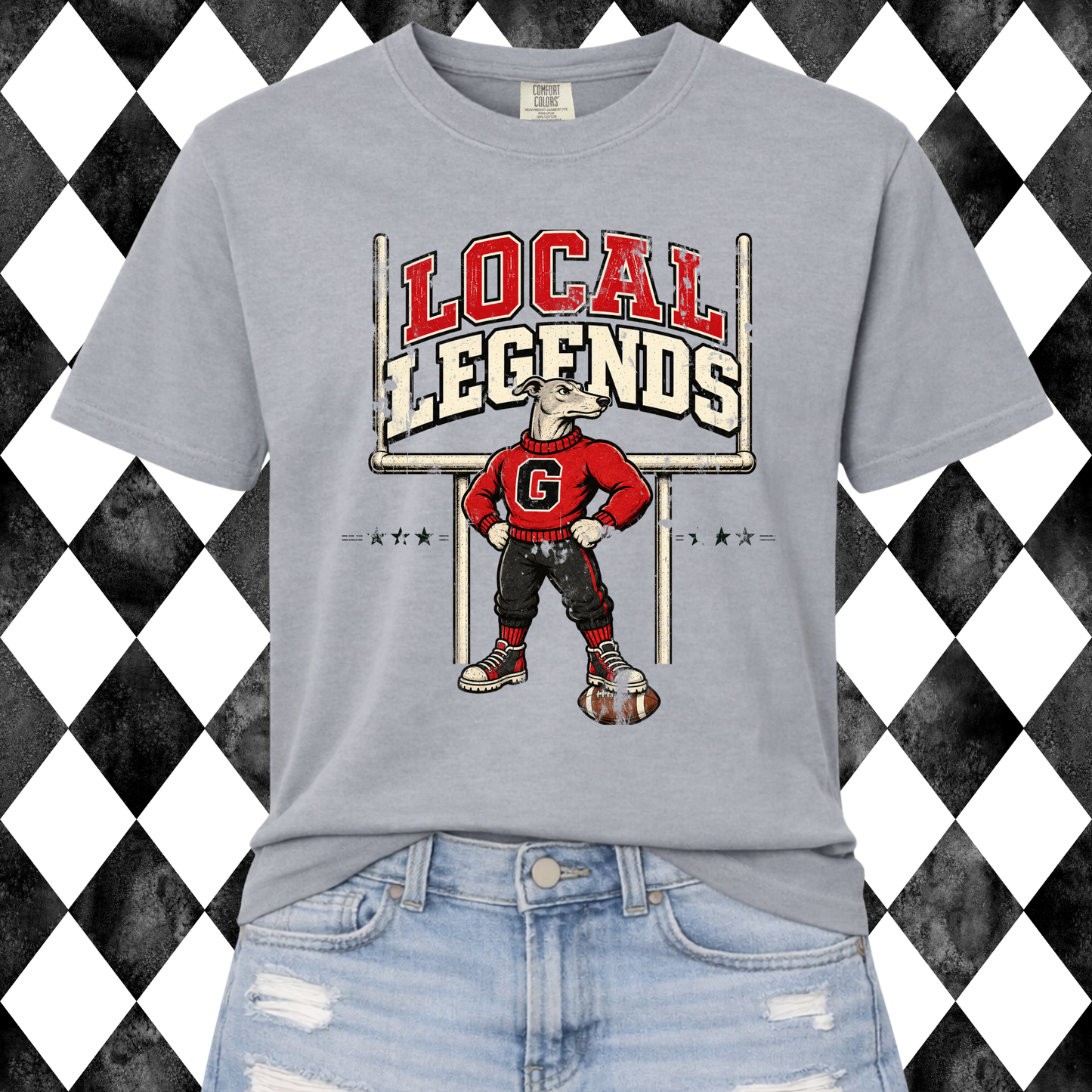 Retro Local Legends | Any Mascot • Any Color