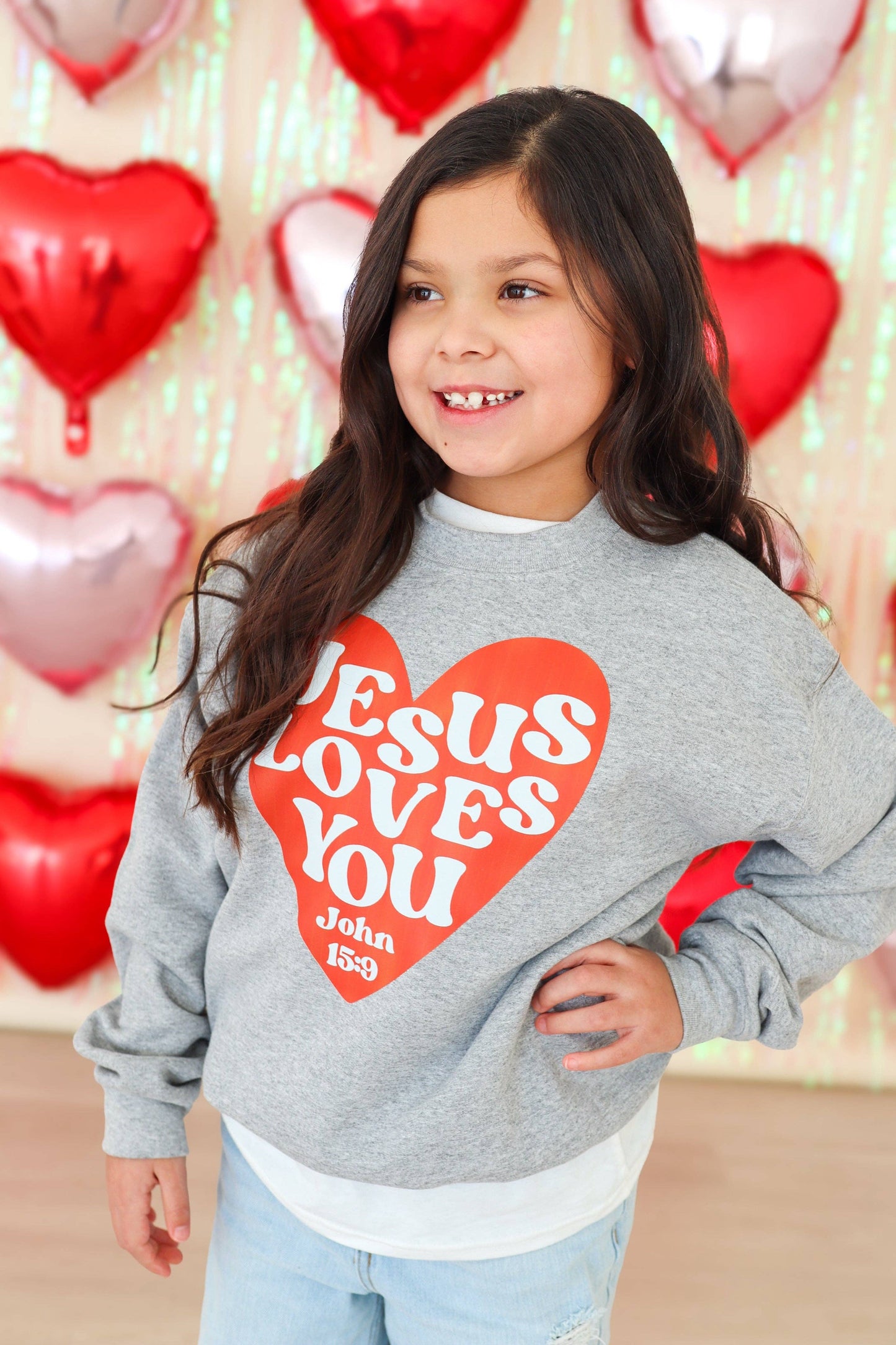 Jesus Loves You Valentine Shirt/Sweatshirt