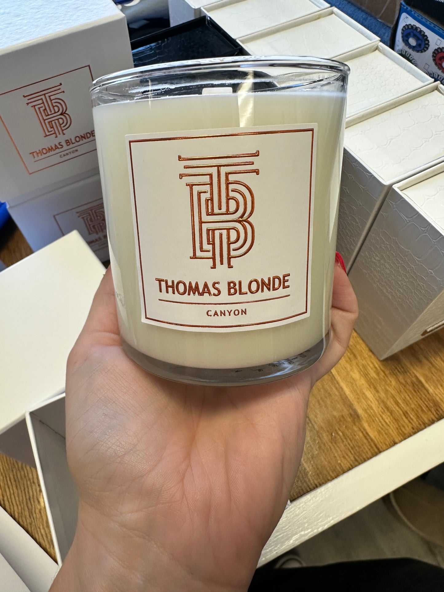 Thomas Blonde Candle Canyon