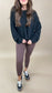 Scuba Oversized Crop Sweater
