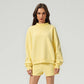 Unisex Cozy Fleece Half-High Neck Sweatshirt