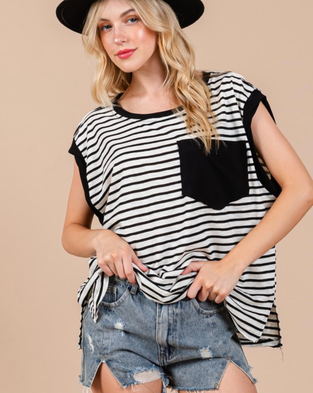 Contrast Fave Top