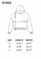 H1004 Premium Blank Cropped Hoodie
