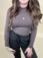 Soft Knit Jersey Long Sleeve Tee
