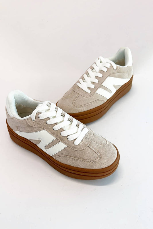 TOPPING-05 COLOR BLOCK PLATFORM SNEAKERS