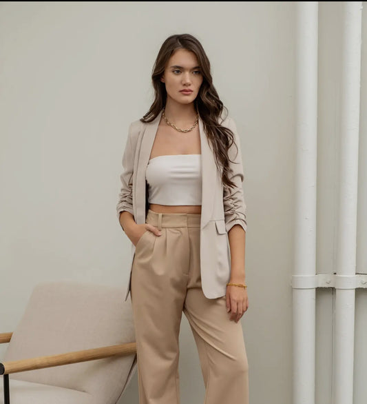Cream Blazer