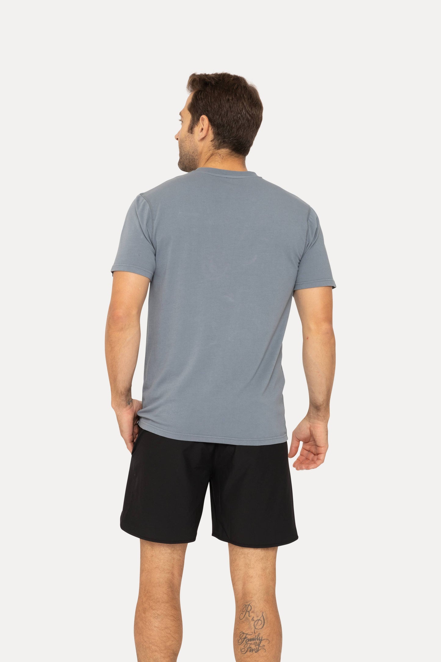 Pima Cotton Blend Short Sleeve Tee